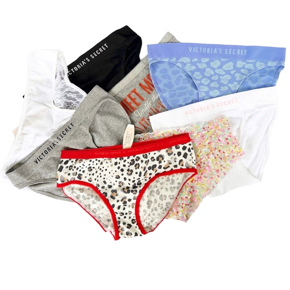 VICTORIA SECRET LOT OF 8 BIKINI PANTIES